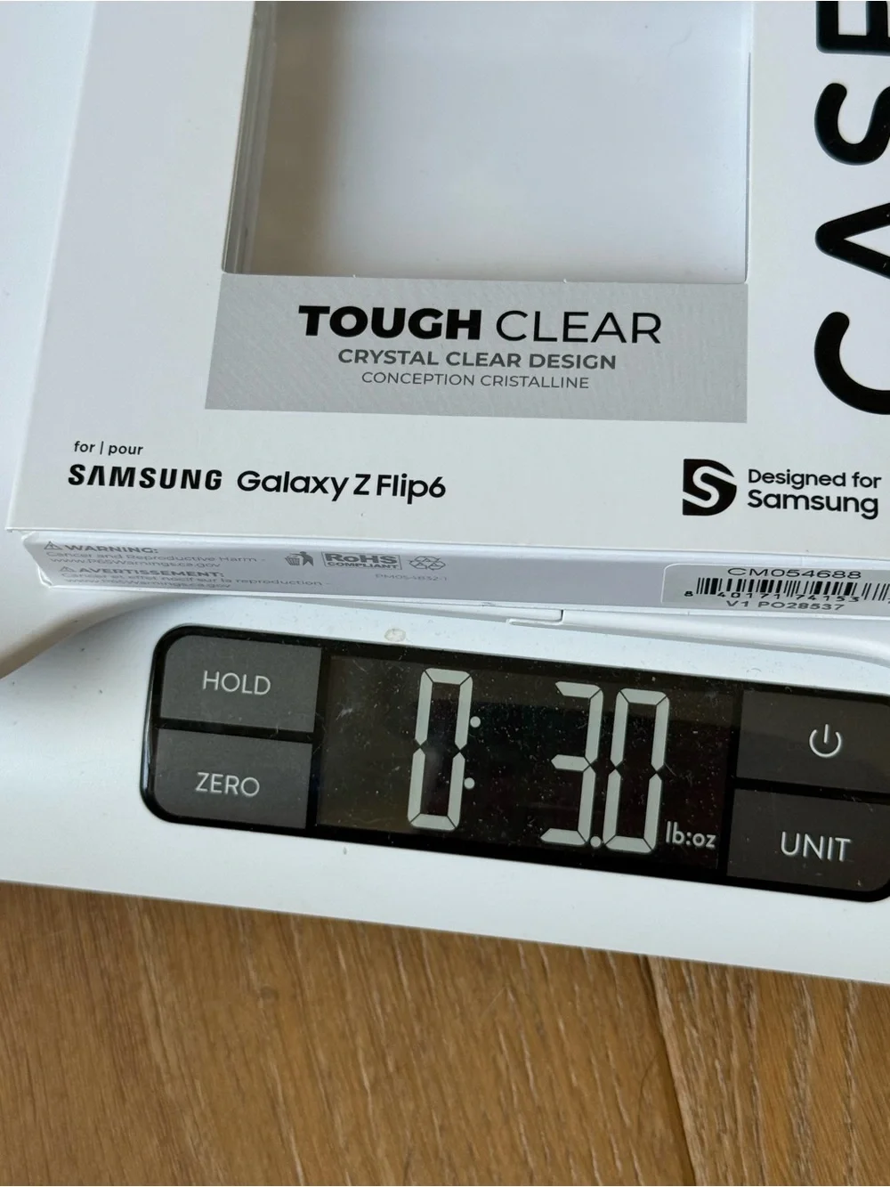 New CASE-MATE Tough Clear Case for Samsung Galaxy Z Flip6 - Clear